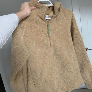 Urban Outfitters Teddy Quarterzip